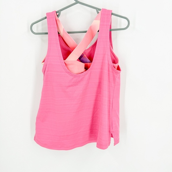 Reebok Pink Kids Tank Top - Picture 2 of 3